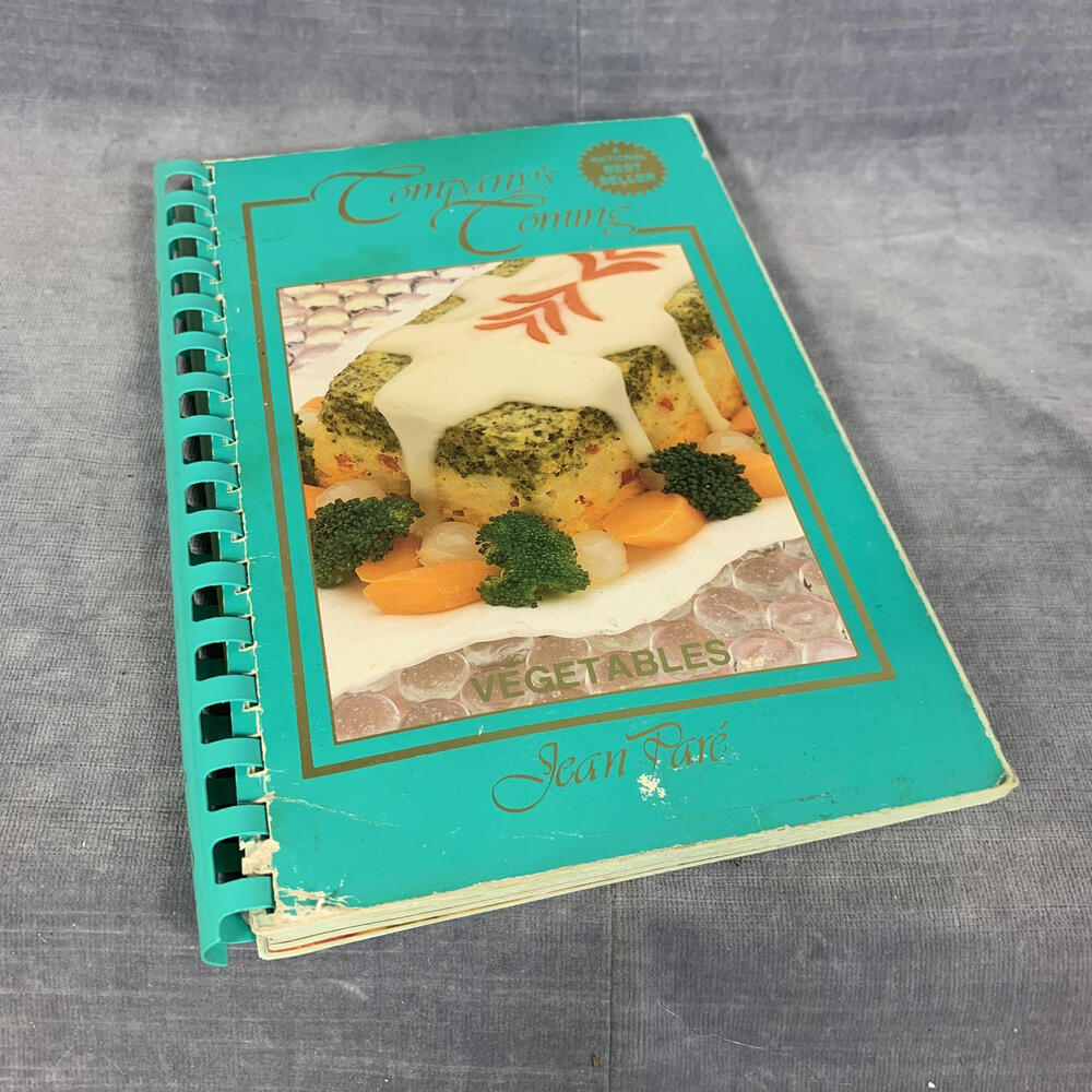 Company's Coming - Vegetables  Cookbook Jean Pare Spiral-bound Recipe Book